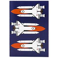 A6 Space Shuttle Notebook